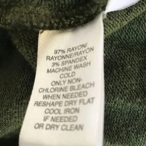 LOU & GREY Olive Green Midi Dress Balloon Sleeve with Sash Extra Small - Picture 7 of 7